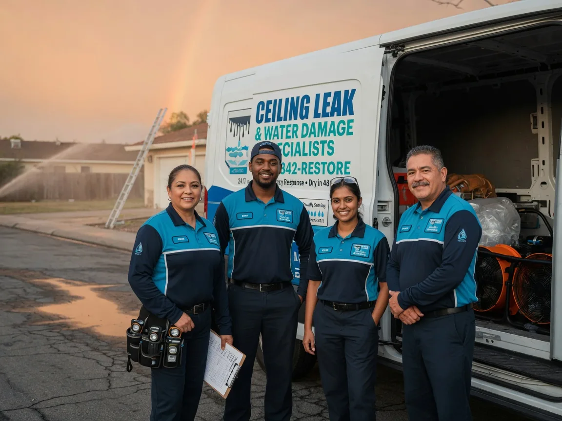 Ceiling Leak Cleanup company in Canton, GA